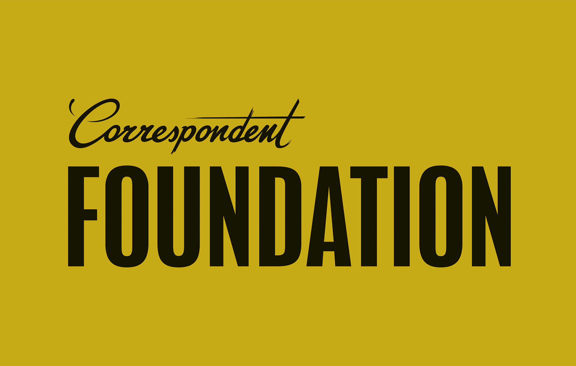 De Correspondent Foundation
