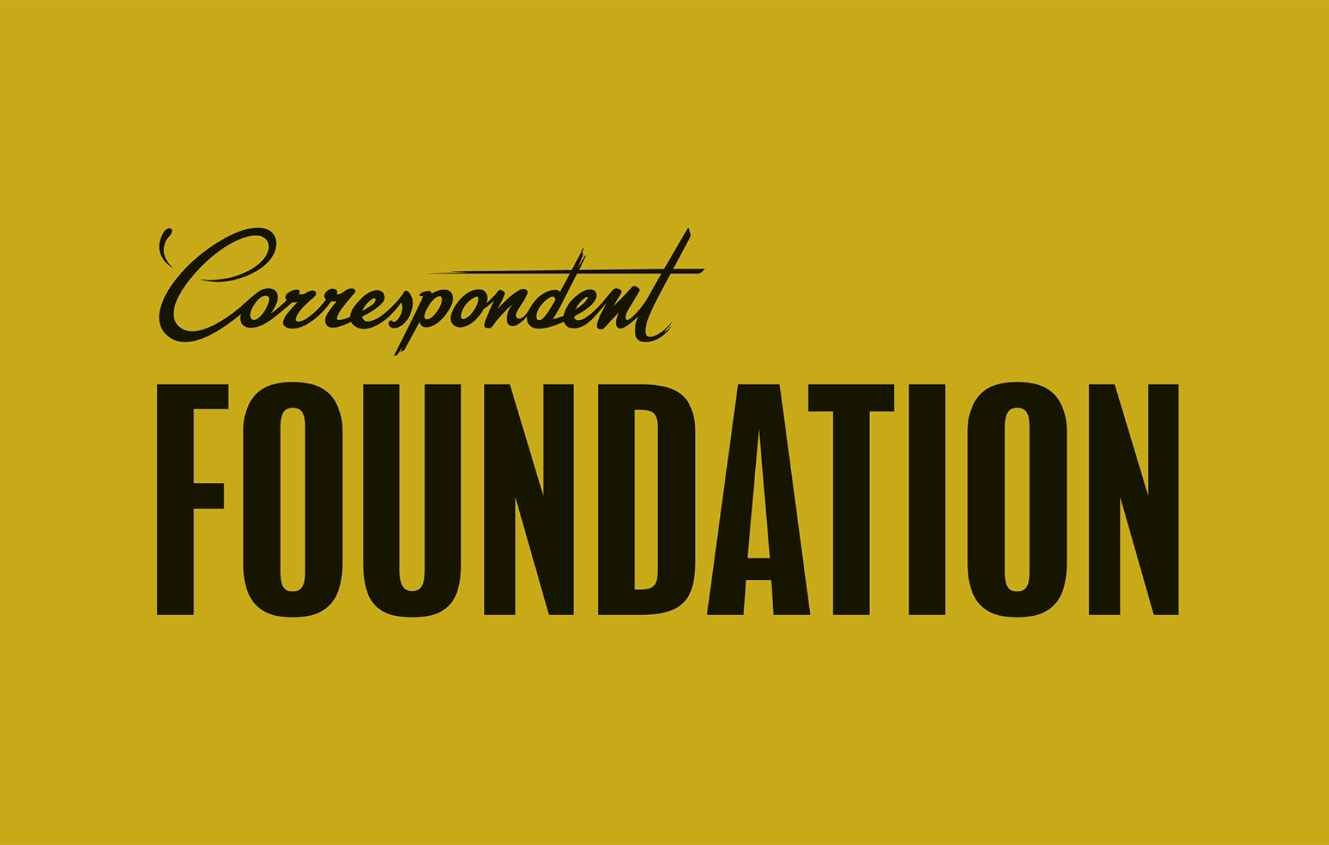 De Correspondent Foundation